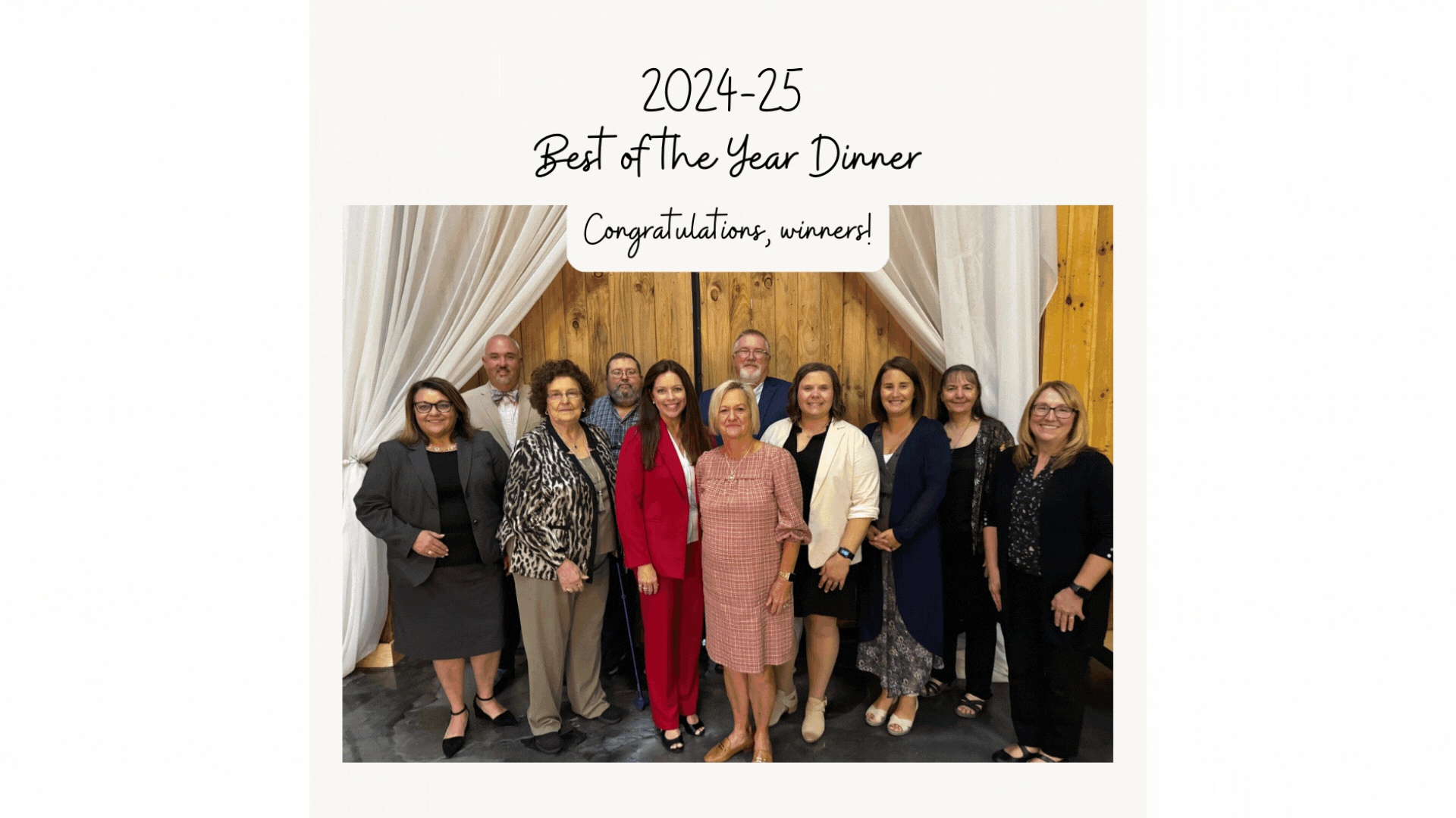  Best of the Year Dinner Slideshow